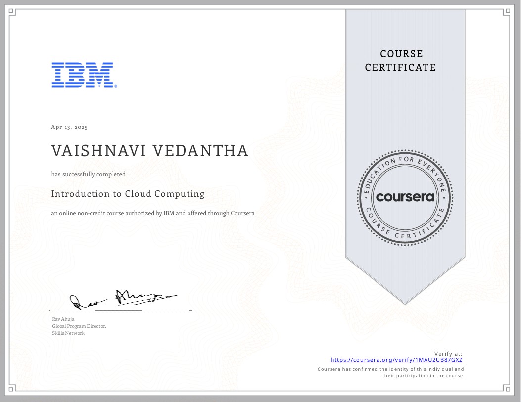 Cloud Computing Certification